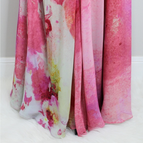 Fame and Partners Long watercolor gown - Picture 11 of 16